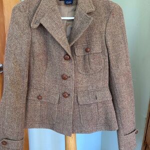 Tweed wool RL blazer